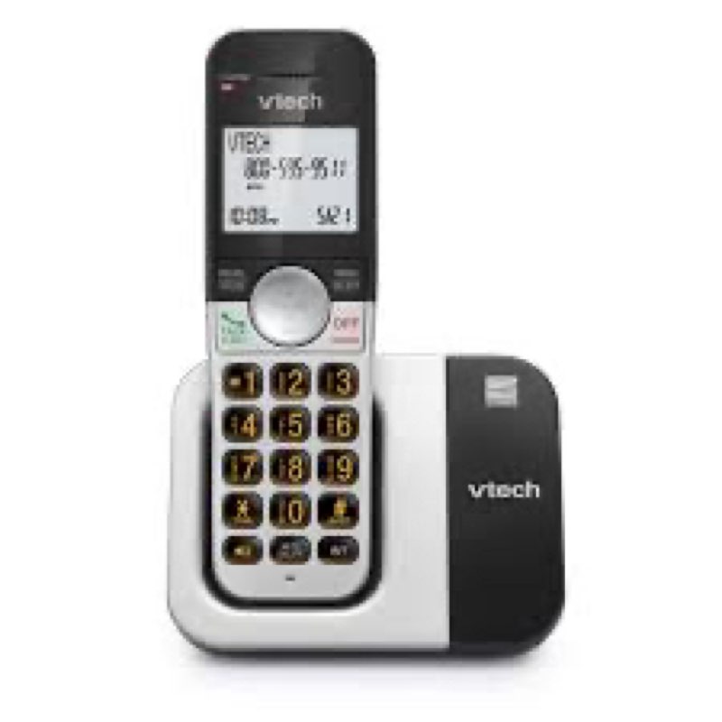 VTech Cordless Phone with Large Display and Big Buttons, DECT 6.0 with Caller ID/Call Waiting, Full 