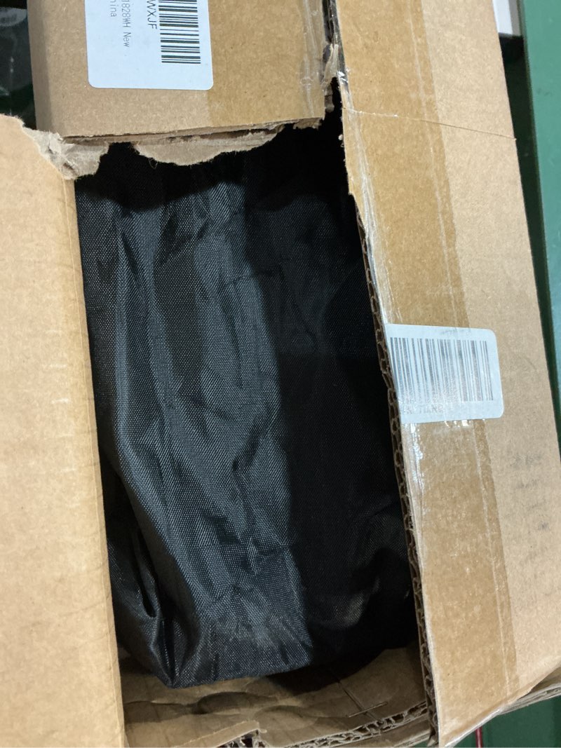 Condition photo showing New/Like New for White Backdrop with Stand, 6x9 ft White Photo Backdrop Curtain with 6.3x6.5 ft Background Stand, Portable Back Drop Support Kit with Carrying Bag, 5 Strong Spring Clamps