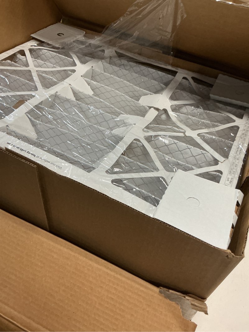 Condition photo showing Good Condition for honeywell home 20x25x4 merv 8, ac furnace air filter, 3 pack (cf100a1025-3pkam) (actual dimensions: 19.94 x 24.87 x 4.38 in.) 4.4" x 25" x 20"