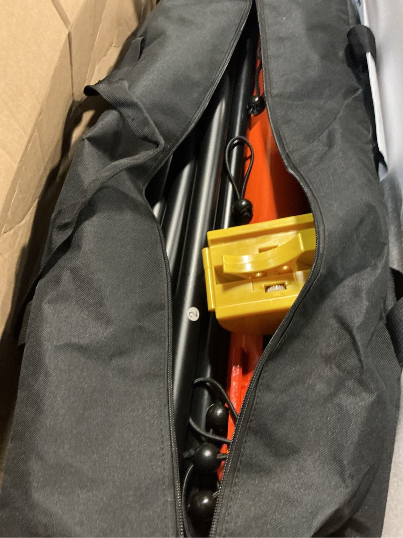 Condition photo showing Good Condition for Baseball Auto Soft Toss Trainer with Rebound Net - Adjustable Height 52"-72", 8-Ball Capacity, 6/8/10s Auto-Drop, Rebound Net & Carry Bag - for Baseball & Softball Training Equipment