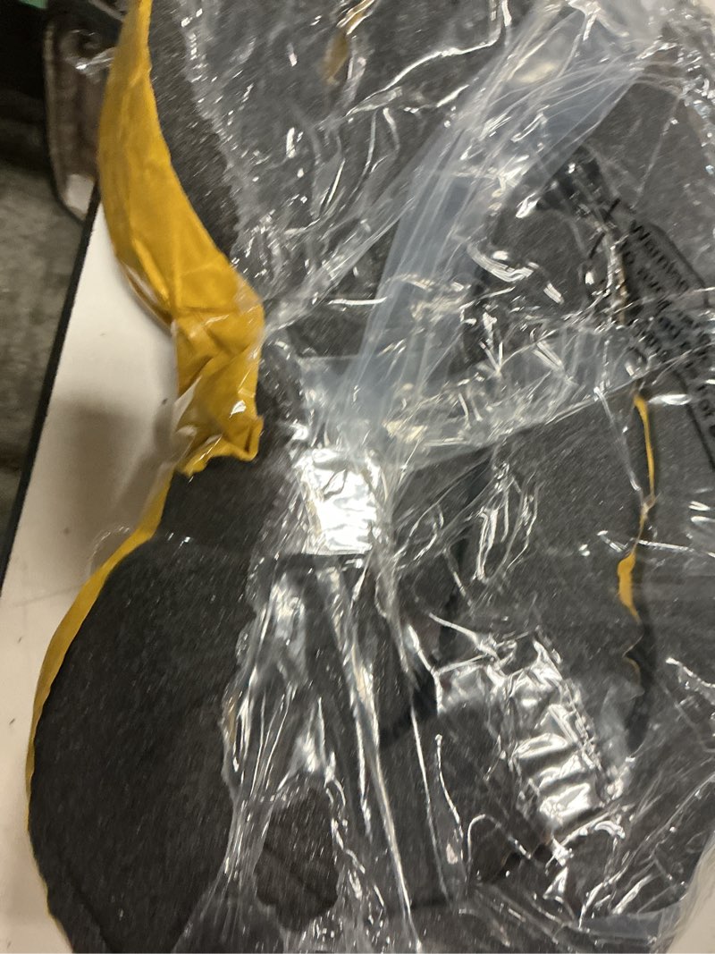 Condition photo showing Good Condition for 3 inch x 2-1/4 inch x 6.5 ft air conditioner weatherproof seal tape thick wide self-adhesive air conditioner foam tape seal strip for door window, black 1 3 inch x 2-1/4 inch x 6.5 ft