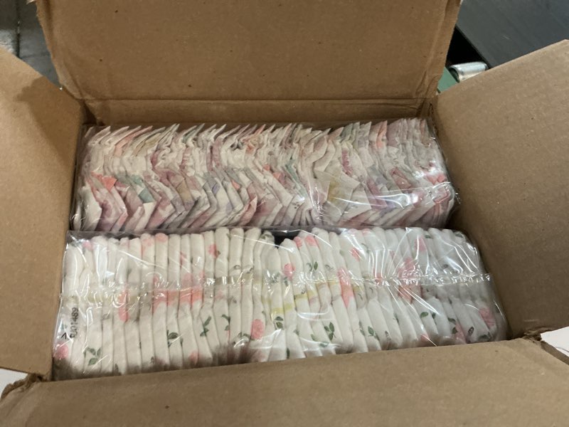 Condition photo showing New/Like New for the honest company comfort dry disposable daytime diapers, hypoallergenic, fragrance-free, sensitive skin, rose blossom + tutu cute, club box size 2 (12–18 lbs), 72 count size 2 (72 count) rose blossom + tutu cute