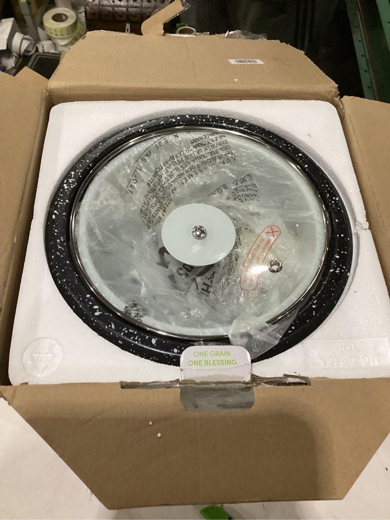 Condition photo showing As Is for aroma® 20-cup (cooked) / 5qt. bonded granite® rice & grain cooker, arc-860ngp