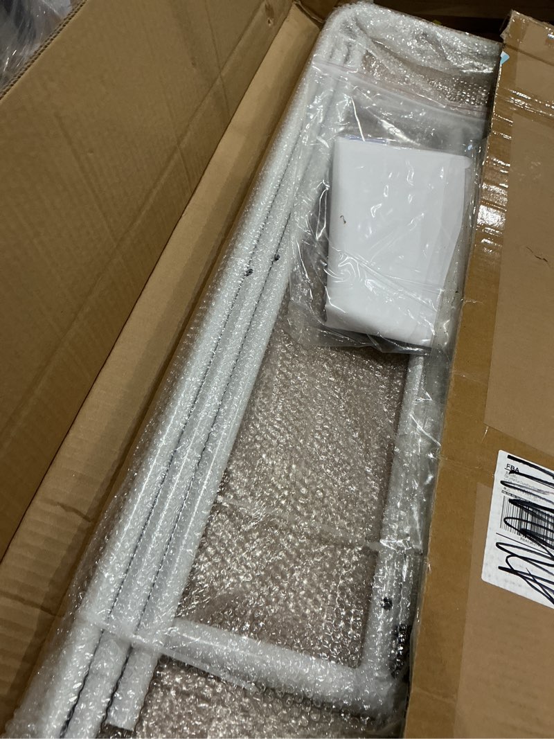 Condition photo showing Good Condition for 6ft medical privacy screen with wheels, portable medical room divider with lockable casters, freestanding room partition wall divider for hospitals clinics bedrooms beauty salon (1, blue) 1 blue