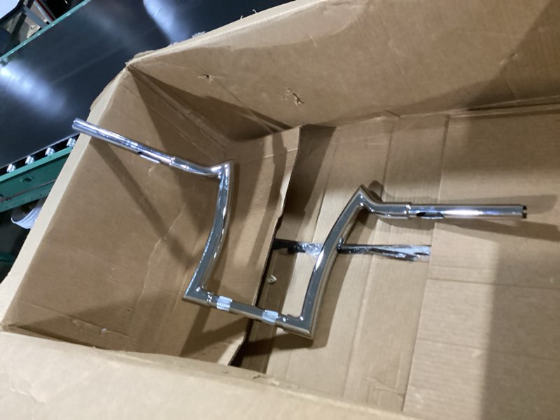 Condition photo showing Good Condition for 14" chrome ape hanger bars 1-1/4" handlebars for harley touring 96-13 road glide