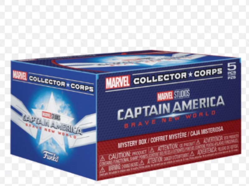 Funko Marvel Collector Corp Subscription Box: Captain America: Brave New World - XL