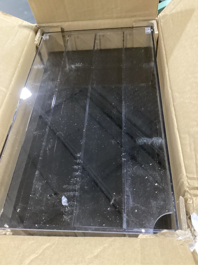 Condition photo showing Good Condition for alyoen 1/64 scale hot wheels display case, cars display case wall-mounted, storage cabinet with magnetic lockable doors?black, 12.6 x 1.8 x 15.7 inches? s-1 pack