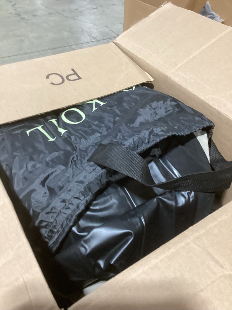 Condition photo showing As Is for King Koil Luxury Air Mattress Queen with Built in Pump, Integrated Premium Pillow Inflatable Airbed for Guests, Camping & Home (Manufacturer Warranty) Black Queen