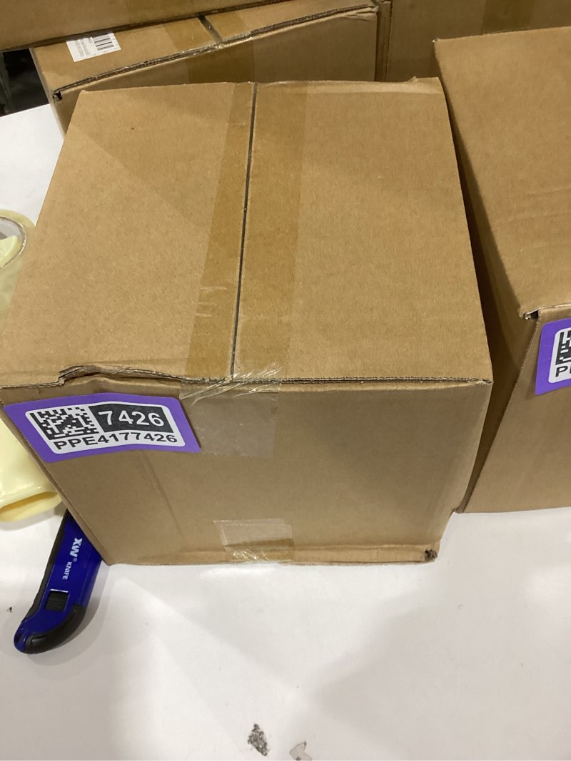 Condition photo showing New/Like New for easter decorations- 4 pcs glass jars with ceramic bunny ear lid-easter glass storage for chocolate candy sweets gift mini eggs table decoration