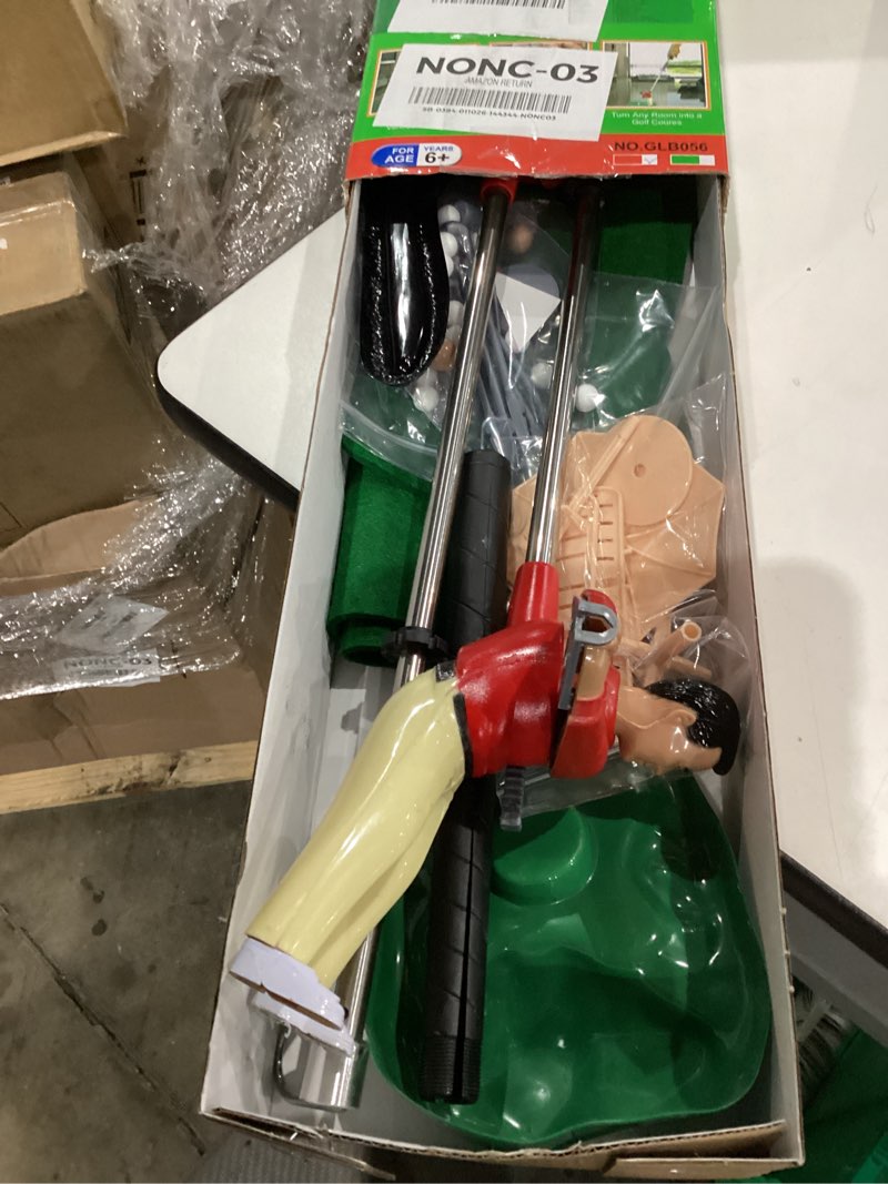 Condition photo showing As Is for Mini Golf Toys for Kids - Funny Gifts, Retirement Gift - Two Mini Golfers for Parent-Child Interaction - Fun Play Indoor Games - Family Game for 6-9 Year Old Boys & Girls (2*Red)