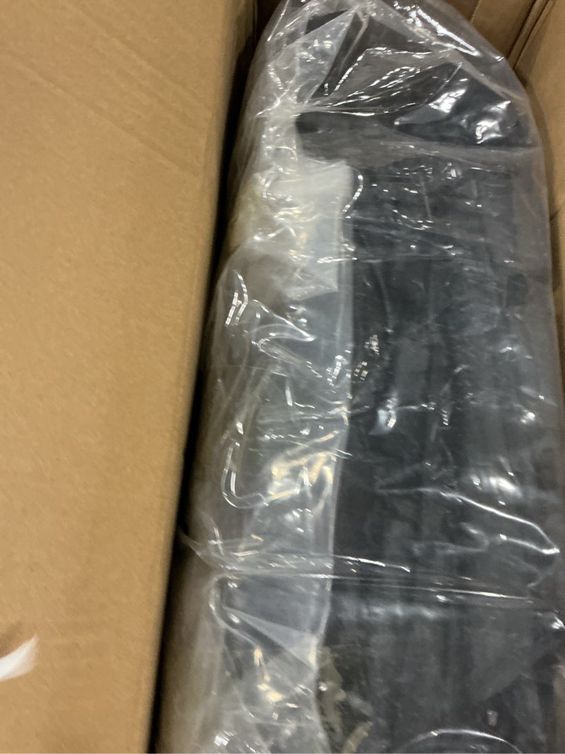 Condition photo showing New/Like New for aomsazto car seat cover for tesla model y 2020 2021 2022 2023 2024 2025 - full set faux leather seat covers (black) black fit for model y 2020-2025 full sets