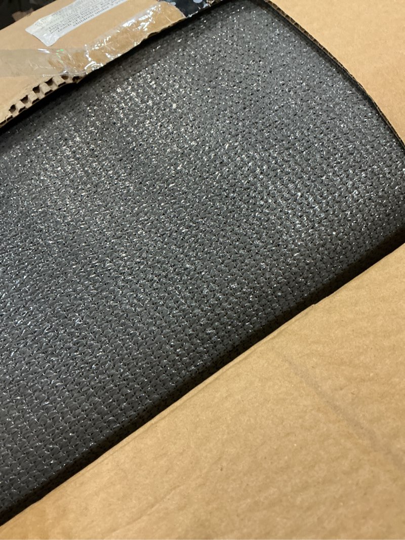 Condition photo showing New/Like New for shade&beyond rectangle sun shade sail 16'x20' permeable canopy dark grey for patio garden yard deck pergola (we make custom size)