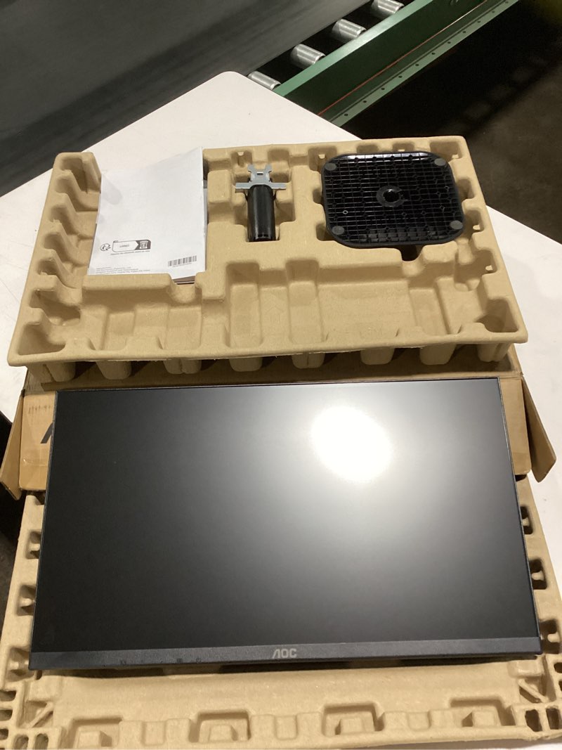 Condition photo showing Good Condition for AOC 22B35HM23 22" Full HD (1920 x 1080) 120Hz LED Monitor, Adaptive Sync, VGA & HDMI, Flicker-Free, Low Blue Light, HDR Ready, VESA, Tilt Adjust, Eco-Friendly 22" FHD VA Panel 120Hz