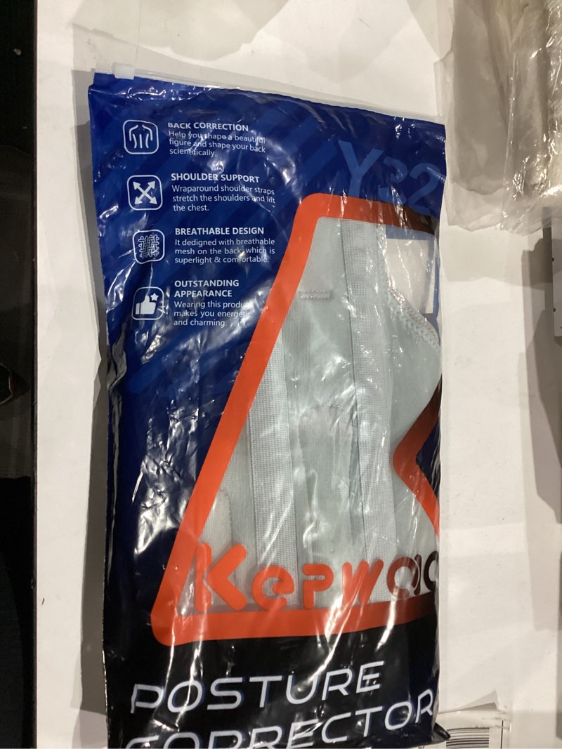 Condition photo showing Good Condition for Upgraded Posture Corrector Back Brace for Men and Women, New Version Lumbar Support for Posture Improving and Pain Relief, Full Back Support for Neck, Shoulder, Waist Pain