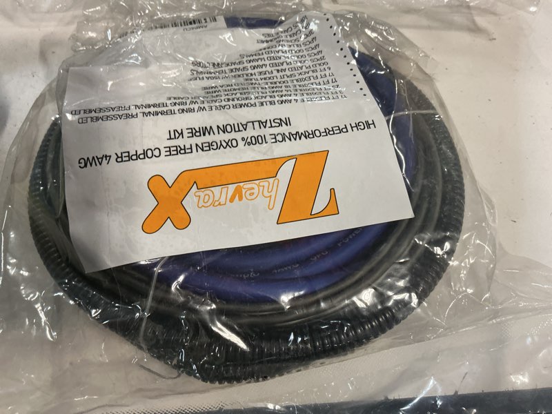 Condition photo showing Good Condition for nvx true 4 gauge awg 100% ofc complete amplifier wiring kit with 4-channel rca cable - xkit44 4 gauge | 4-channel