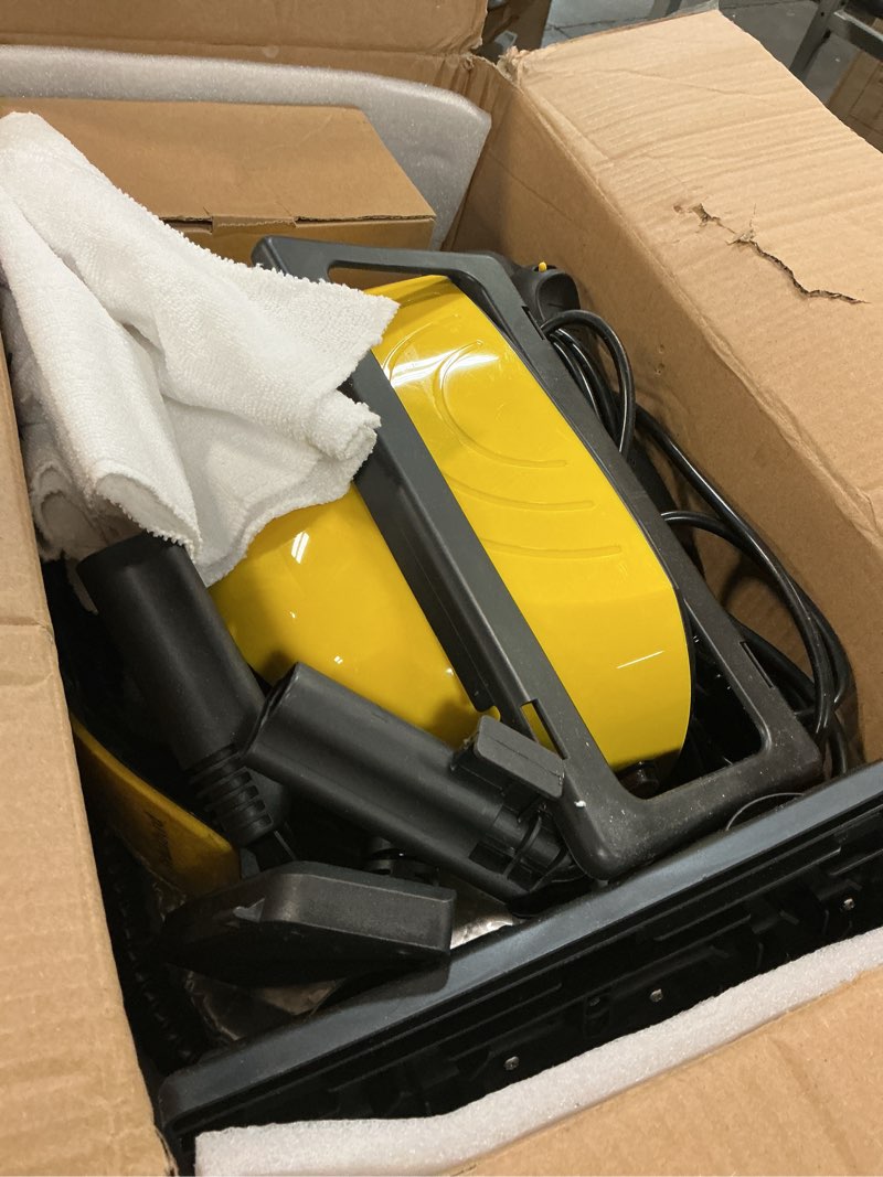 Condition photo showing As Is for Steam cleaner, 1500w Steamer Cleaning Fast Heating Multi-Surface Steam Cleaner for Home?Steamer Cleaning for Grout