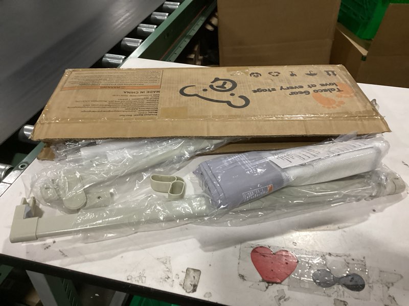 Condition photo showing New/Like New for 3-piece bed rail for toddlers with headboard rod, adjustable baby bed rail guard, twin/full/queen/king size bed (1, 78.7 inch) 78.7 inch 3