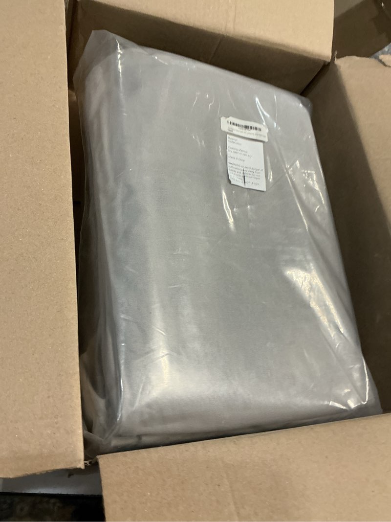 Condition photo showing New/Like New for the cotton sofa cover only fits pottery barn pb comfort grand roll arm sofa. a durable sofa slipcover replacement (l gray knife edge)