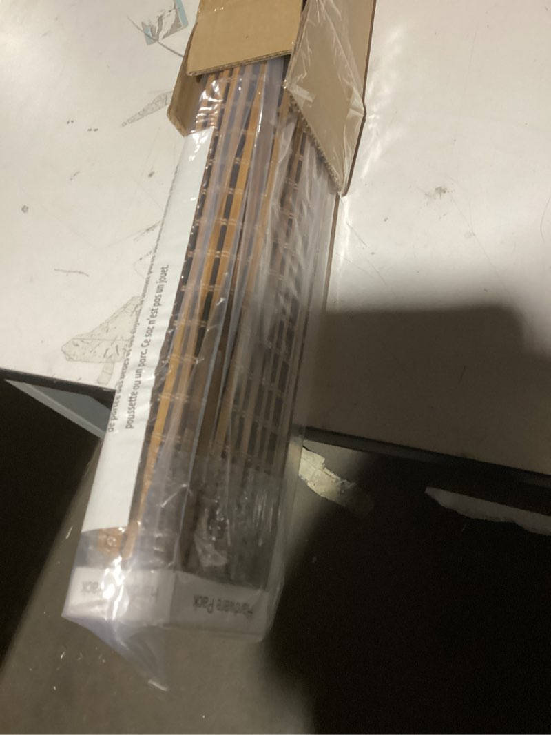 Condition photo showing Good Condition for LazBlinds Cordless Bamboo Roman Shades for Windows, Light Filtering Natural Bamboo Blinds, Easy Lift Cordless Design for Living Room & Bedroom, Fits Interior Windows 20" W x 64" H, Tatami Tatami 20"W x 64"H