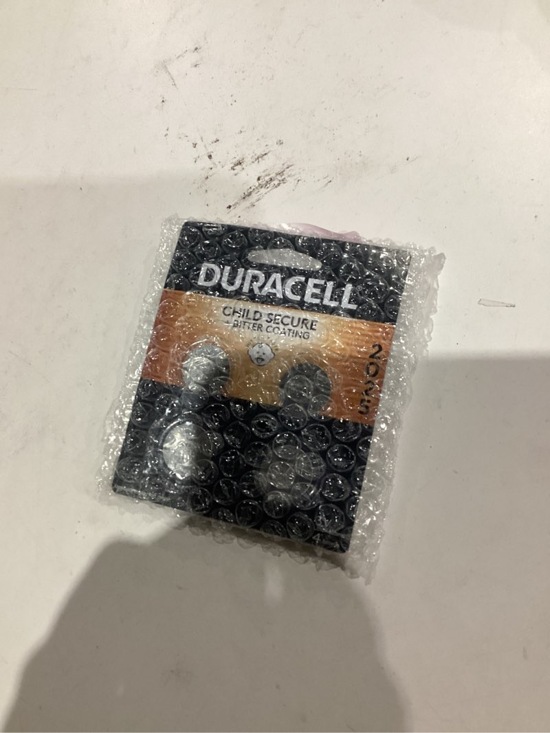 Condition photo showing New/Like New for Duracell 2025 Lithium Battery, 4 Count (Pack of 1) Child Safety Features, Lithium Coin Battery for Key Fob, Car Remote, and other devices, CR2025 3 Volt (3V) Cell