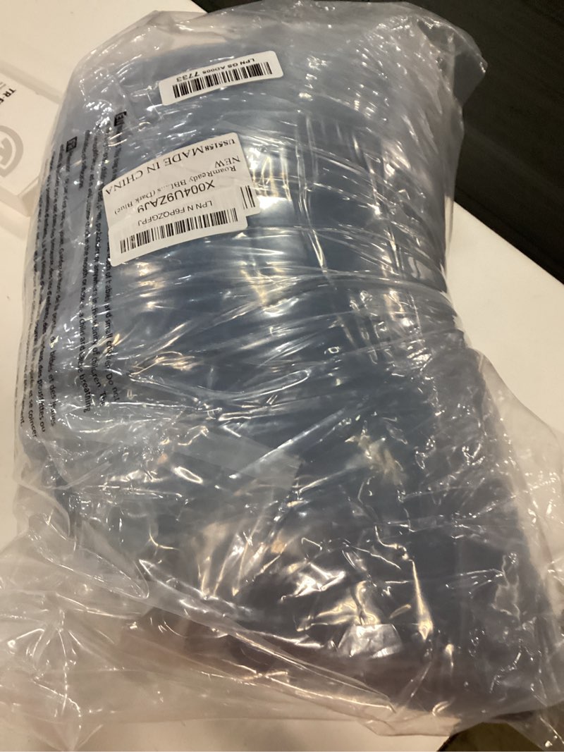 Condition photo showing New/Like New for bbl pillow after surgery for butt sleeping sitting, driving donut hemorrhoid pillow, seat support hip cushion, cotton bbl post surgery recovery must haves (dark blue)