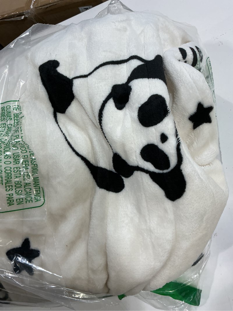 Condition photo showing Good Condition for electric blanket twin cute heated blanket twin size 62 x 84inches, ultra soft sherpa heating blanket with 5 heating levels & 10 hrs auto-off, overheat protection, great birthday gift 10-panda twin 62" x 84"