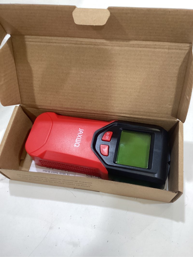 Condition photo showing Good Condition for stud finder wall scanner - 5 in 1 stud finder tool w/smart chip and hd lcd display, stud detector beam finders for the center and edge of wood ac wire metal studs joist pipe (?spicy)
