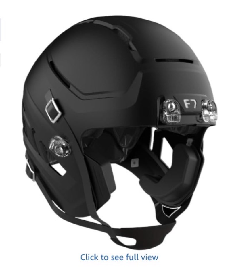 schutt f7 air football helmet (youth & adult sizes) – facemask not included varsity small black
