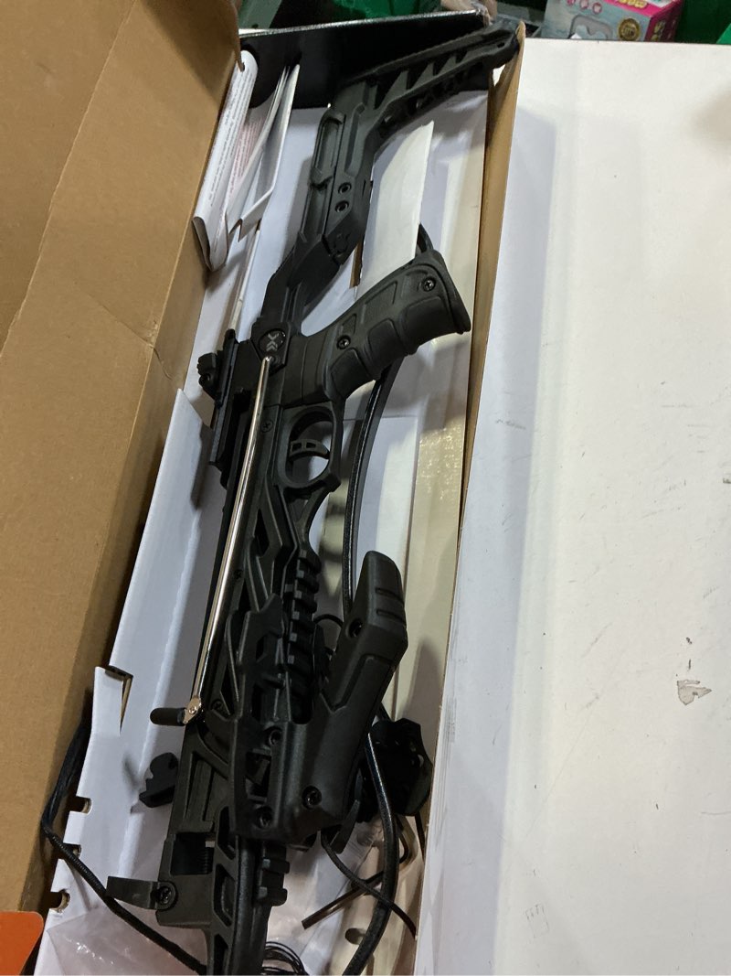 Condition photo showing As Is for Bear X Desire XL Self-Cocking Pistol Crossbow with 3 Premium Bolts