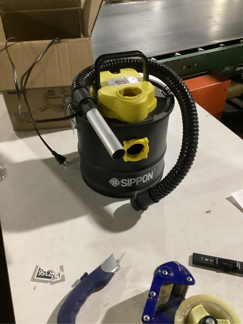 Condition photo showing As Is for Ash Vacuum Cleaner, Pellet Stove Vacuum Cleaner with Blower Function, 800W Powerful Suction 2.6 Gallon All-in-One Ash Vacuum for Fireplaces, Pellet Stoves