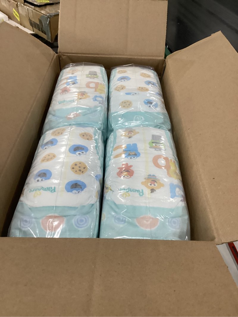 Condition photo showing New/Like New for pampers diapers - baby dry - size 6, 112 count, absorbent disposable infant diaper (packaging may vary) size 6 112