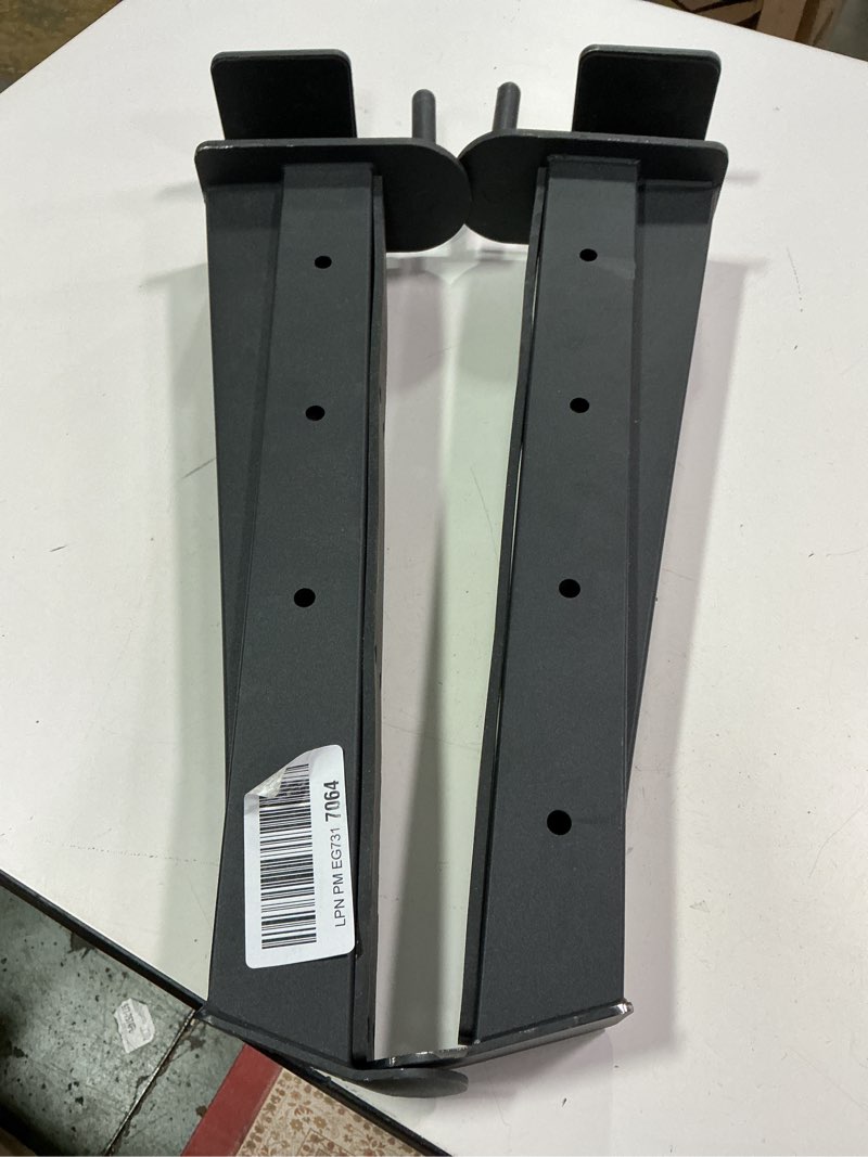 Condition photo showing As Is for Nordic Hamstring Curl & Safety Spotter Arms Attachments for 2"x2" & 3"x3" Power Racks, Home Gym Strength Training For 3"x3" Power Rack with 1" or 5/8" Hole