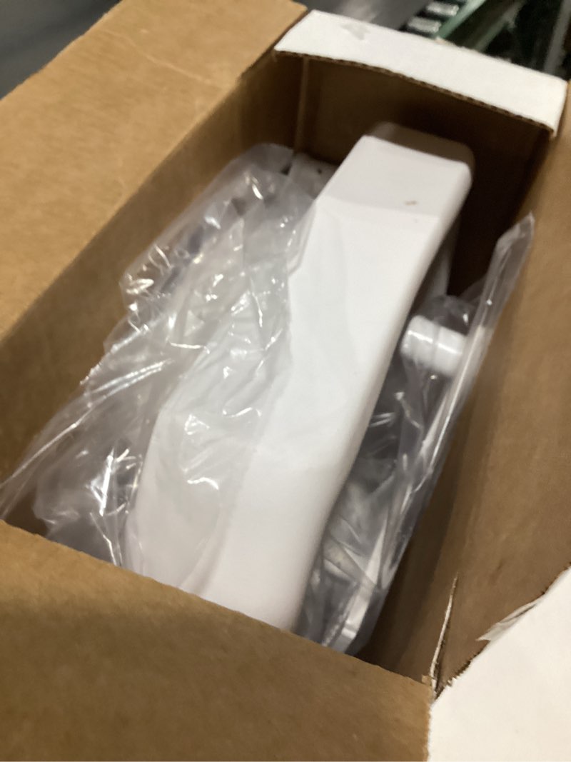 Condition photo showing As Is for sp ableware maddak tall-ette 2-inch elevated toilet seat compatible with elongated and standard toilets (725831002) 2" elongated
