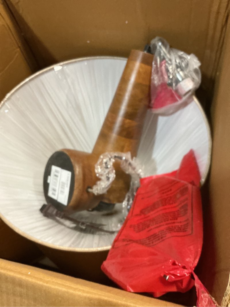 Condition photo showing As Is for Signature Design by Ashley Danset Table Lamp  Brown