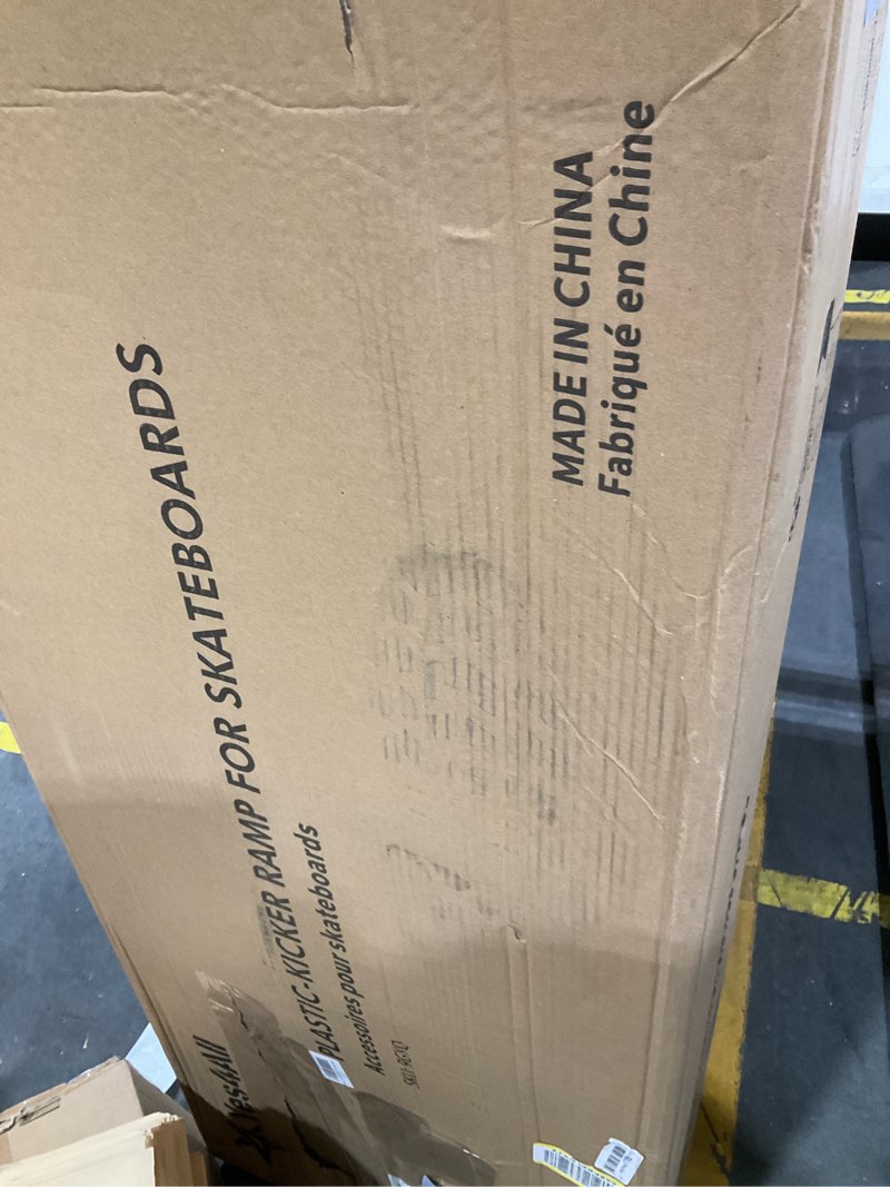 Condition photo showing New/Like New for Yes4All Single-Piece Skateboard Ramp, Bike Ramp, Skate Ramp - Design for Beginners, More Durable, Safe, Capacity 220Lbs Black