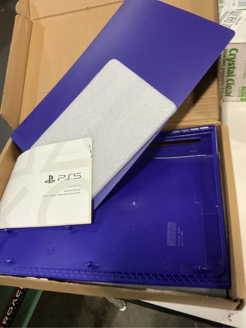 Condition photo showing Good Condition for arVin Cover Plates for PS5 Disc Edition 2020, Replacement Shell Faceplate for PS5 Disc Console, ABS Hard Anti-Scratch Dustproof Protective Skin Case Accessories for PlayStation 5 Disc Edition –Purple