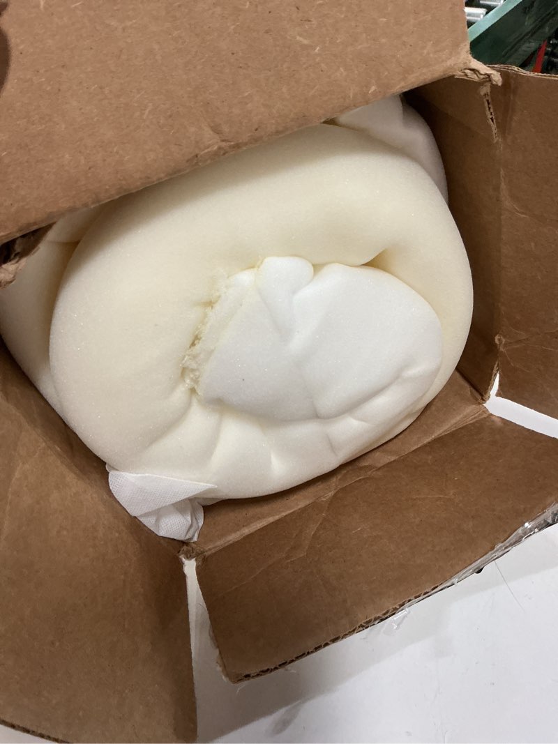 Condition photo showing As Is for AK Trading CO. 1/2” Thick Open Cell Upholstery Foam Padding – 56” Wide – by The Yard – Soft, High-Quality Upholstery, Crafts & DIY Projects Foam 1/2" 2 Yards