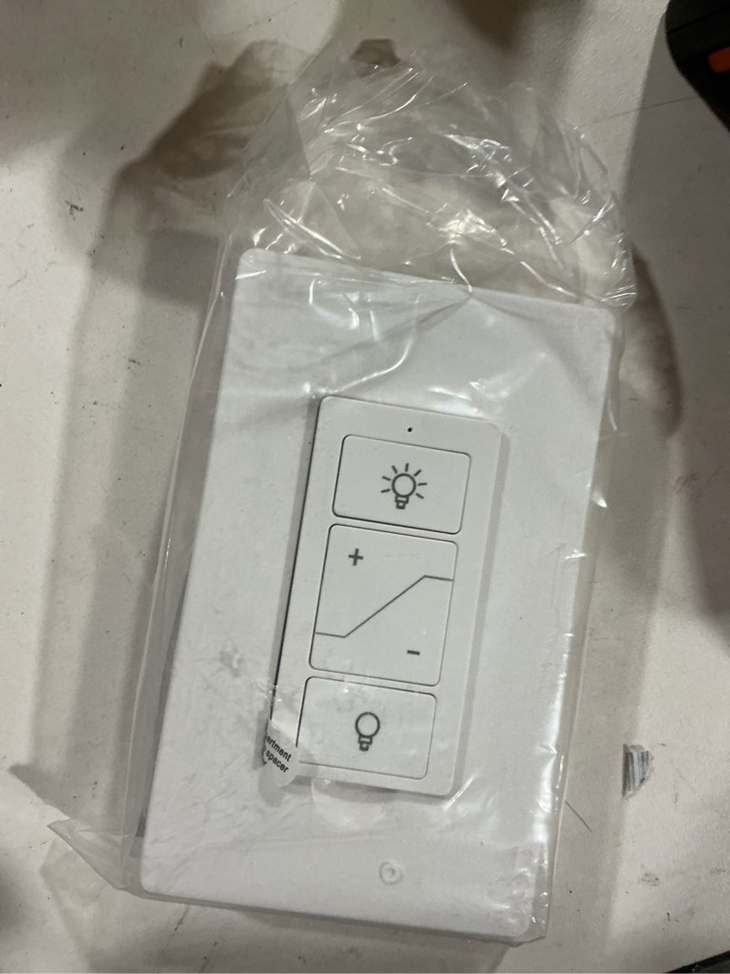 Condition photo showing Good Condition for wireless dimmer switch, 2 remote light switch and 2 receiver kit, work with alexa voice control, single pole smart wall switch lighting fixture for dimmable bulbs ceiling lamps, etl listed