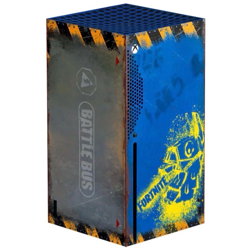 razer fortnite console skin: xbox series x - full wrap - premium 3m cast vinyl - scratch protection 