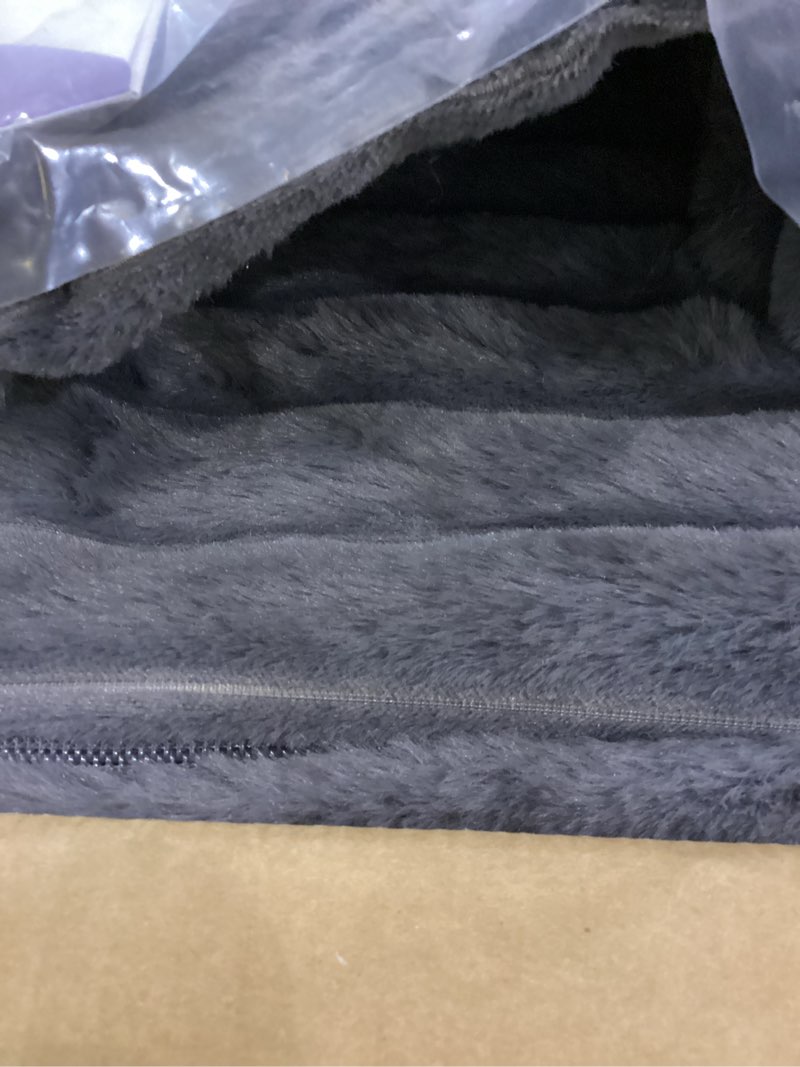 Condition photo showing New/Like New for Hobestluk 3 in 1 Bean Bag Chair Giant Bean Bag Chairs Convertible Bean Bag Floor Cushion with Machine Washable Cover, Beanbag Chairs for Adult (Dark Grey)