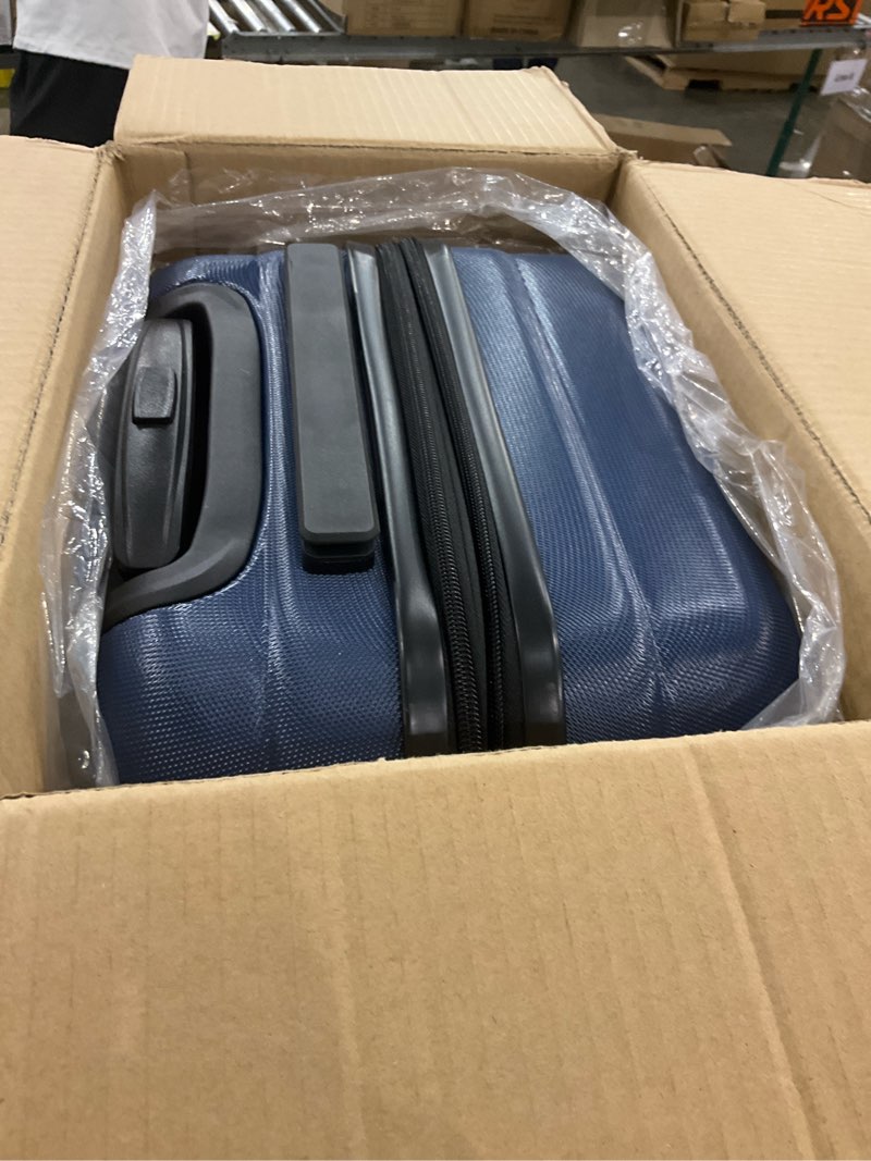 Navy traveling luggage