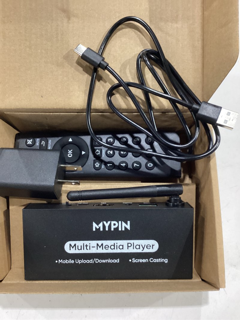 Condition photo showing Good Condition for advertising media player usb video player for digital signage or tv, wireless display adapter with screen mirroring, screen rotation, photo share function, looping and auto playback& easy setup