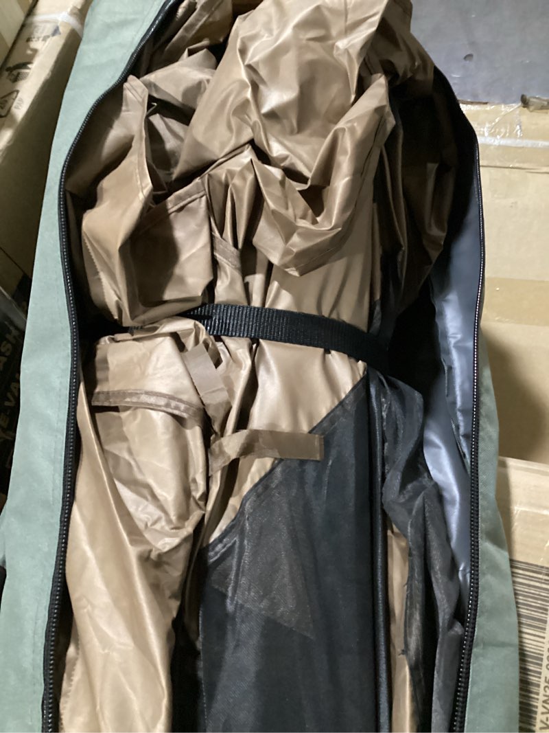 Condition photo showing Good Condition for similar /possibly incomplete parts vevor pop up gazebo screen tent, pop-up instant gazebo tents with mosquito netting outdoor canopy, 6 sided sun shelter brown