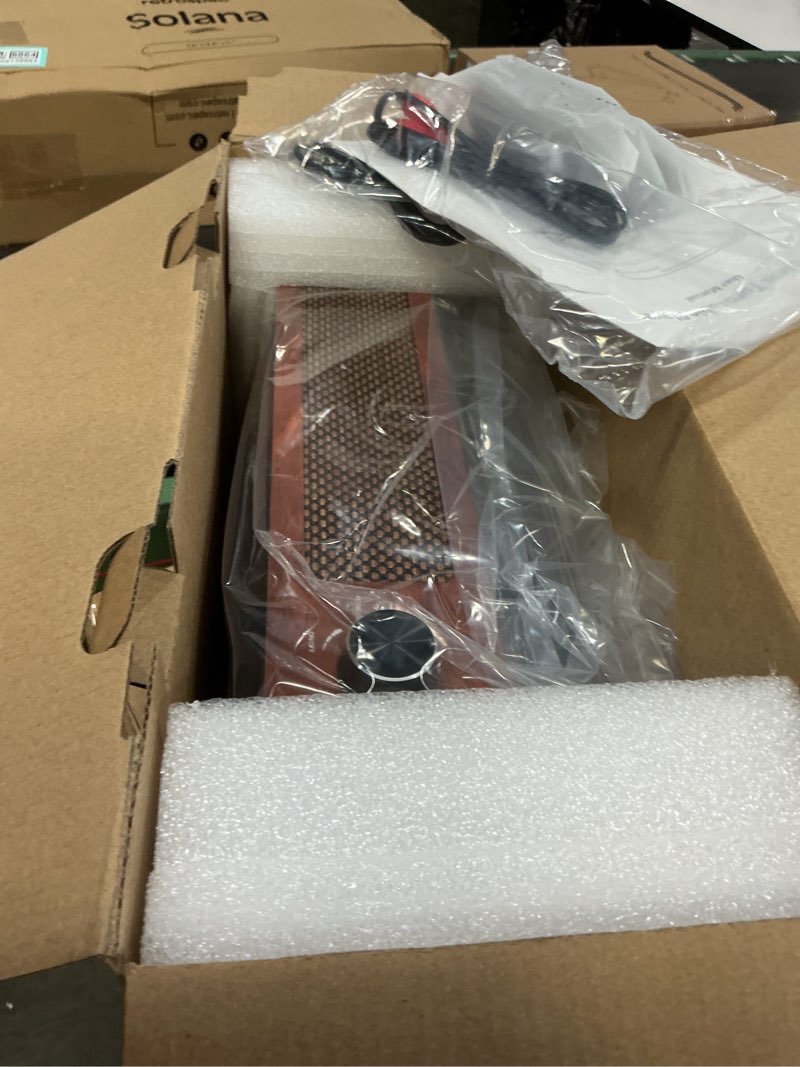 Condition photo showing Good Condition for Vinyl Record Player Turntable with Built-in Bluetooth Receiver & 2 Stereo Speakers, 3 Speed 3 Size Portable Retro Record Player for Entertainment and Home Decoration Brown