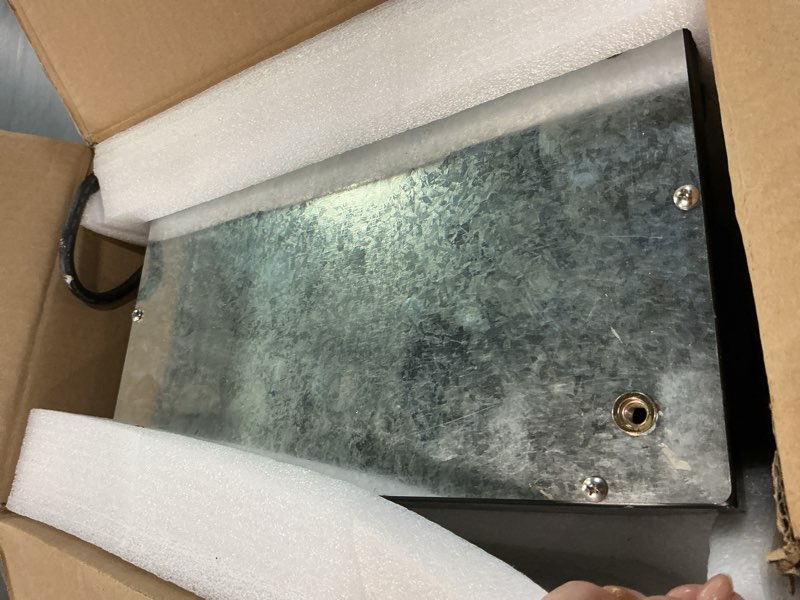 Condition photo showing As Is for Dyna-Living Bubble Waffle Maker Commercial Bubble Waffle Machine, 1400W Egg Waffle Machine Non-stick Waffle Egg Maker with Crumb Tray, 30 Egg Cones Hong Kong Style Bubble Egg Waffle, 180° Rotating Oval Shape