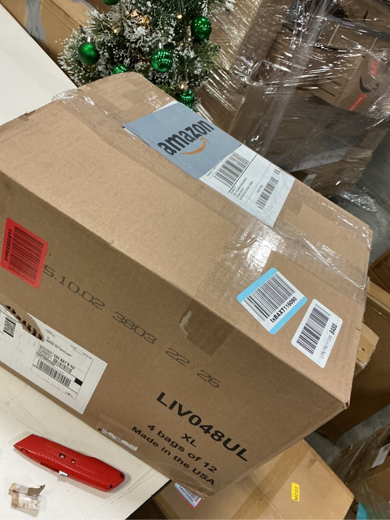 Condition photo showing New/Like New for LivDry Ultimate XL Adult Incontinence Underwear, High Absorbency, Leak Cuff Protection, X-Large, 48-Pack X-Large (48 Count)