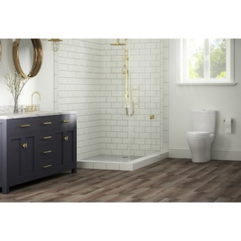 100+ bought last week Style Selections Catskill Pine 12-mil x 7-in W x 48-in L Waterproof Luxury Vinyl Plank Flooring ( 23.21-sq ft Per Carton ) Item #2414464 | Model #LWD8777RCB