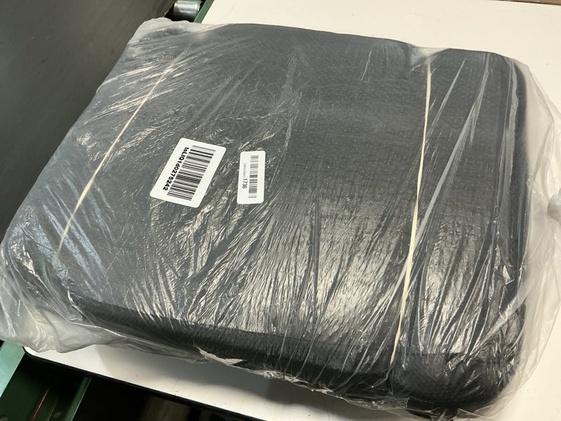 Condition photo showing Good Condition for minupwell 6" extra thick office chair cushion, 2 layers adult booster seat cushion, thick wheelchair cushions, thick adult booster seat chair cushion for car seat, airplane - 18x16x6in - 100% foam