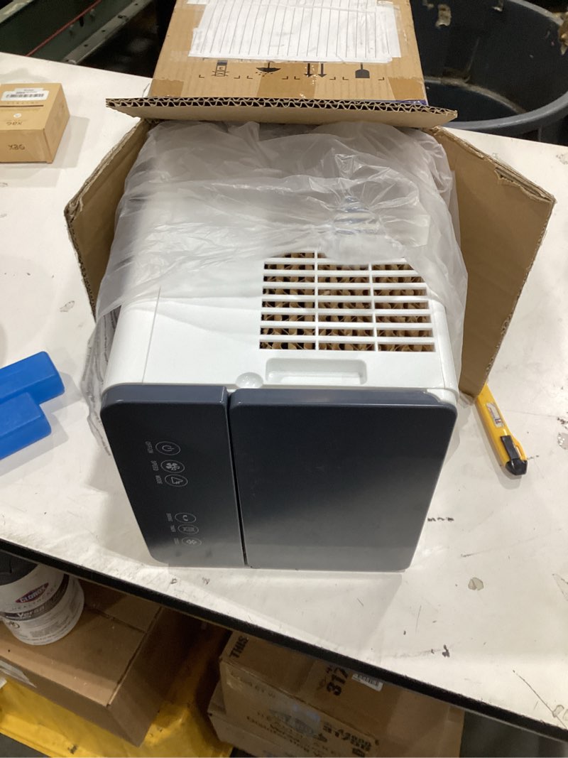 Condition photo showing Good Condition for portable air conditioners,3-in-1 evaporative cooling fans that blow cold air, 4 modes 3 speeds, 12h timer & remote, 120°oscillation, windowless portable ac swamp cooler w/ 8l tank for home bedroom