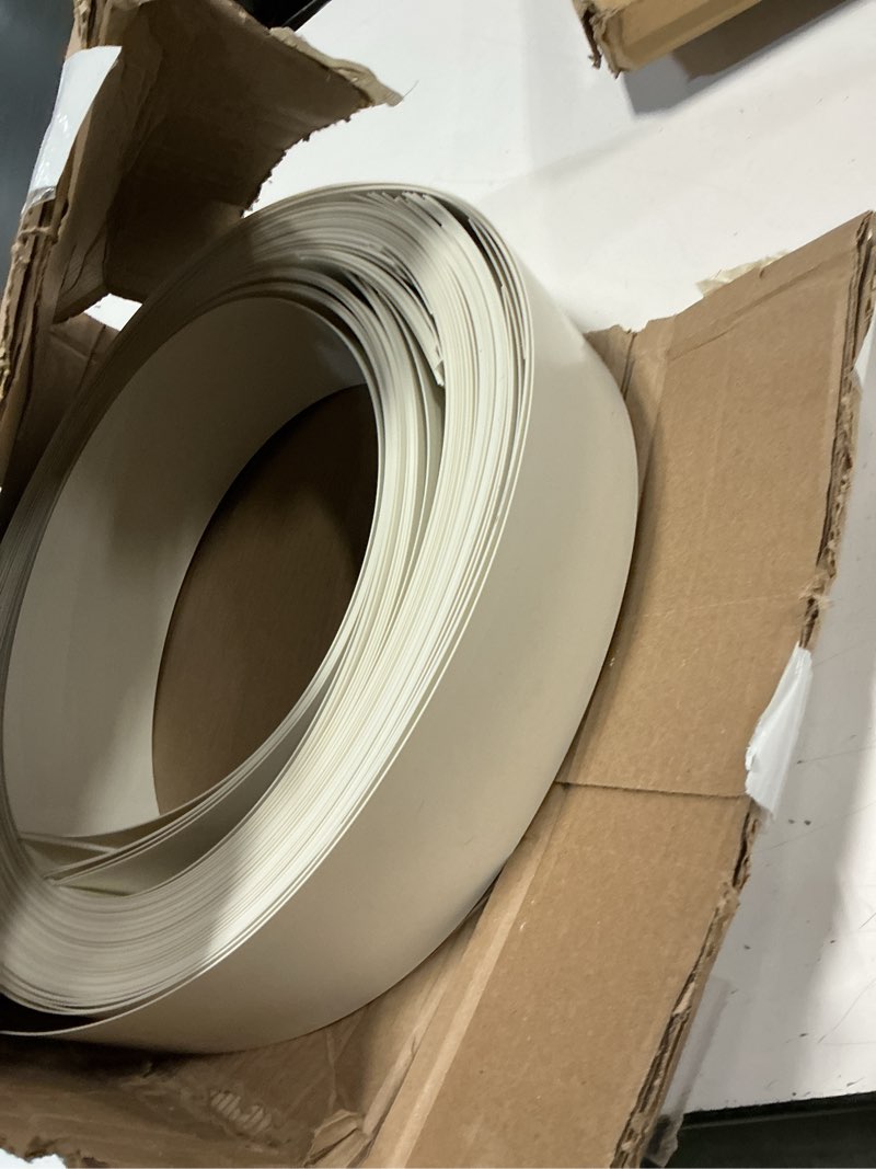 Condition photo showing As Is for 5 pack 82.5" vertical replacement blinds pvc vertical window blinds replacement slats parts for sliding glass door patio door window, white